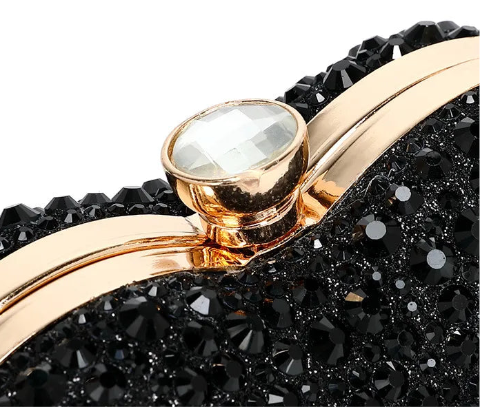Diamond Heart Clutch