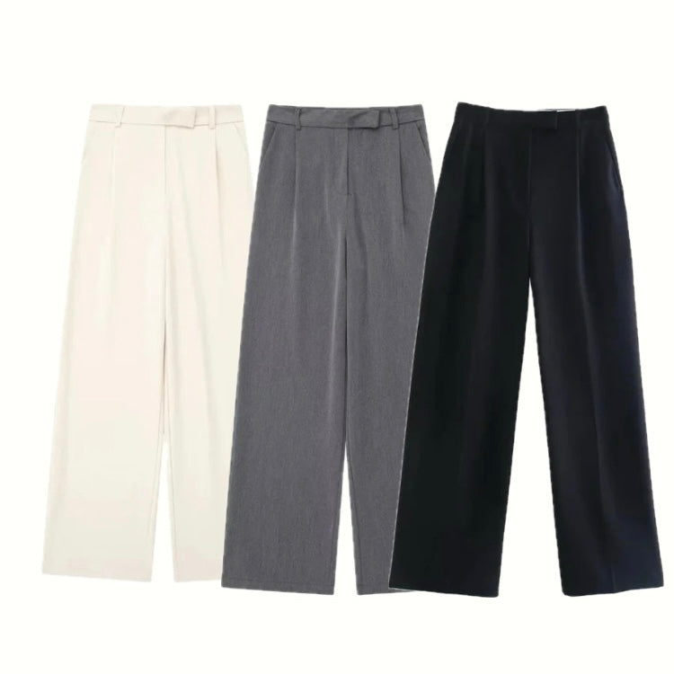 High-Waist Wide Leg Pants