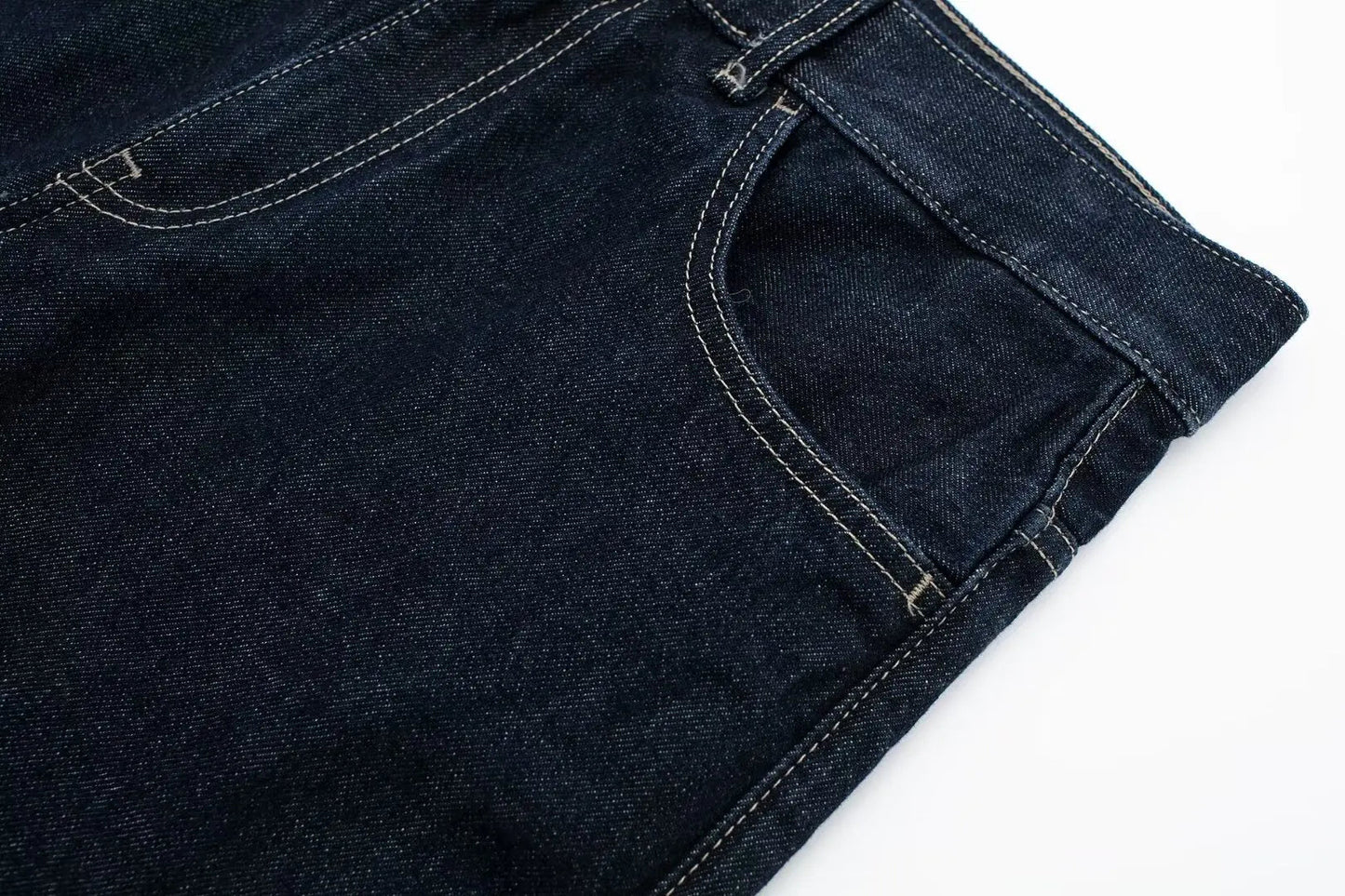 Vintage Denim Two-Piece Set