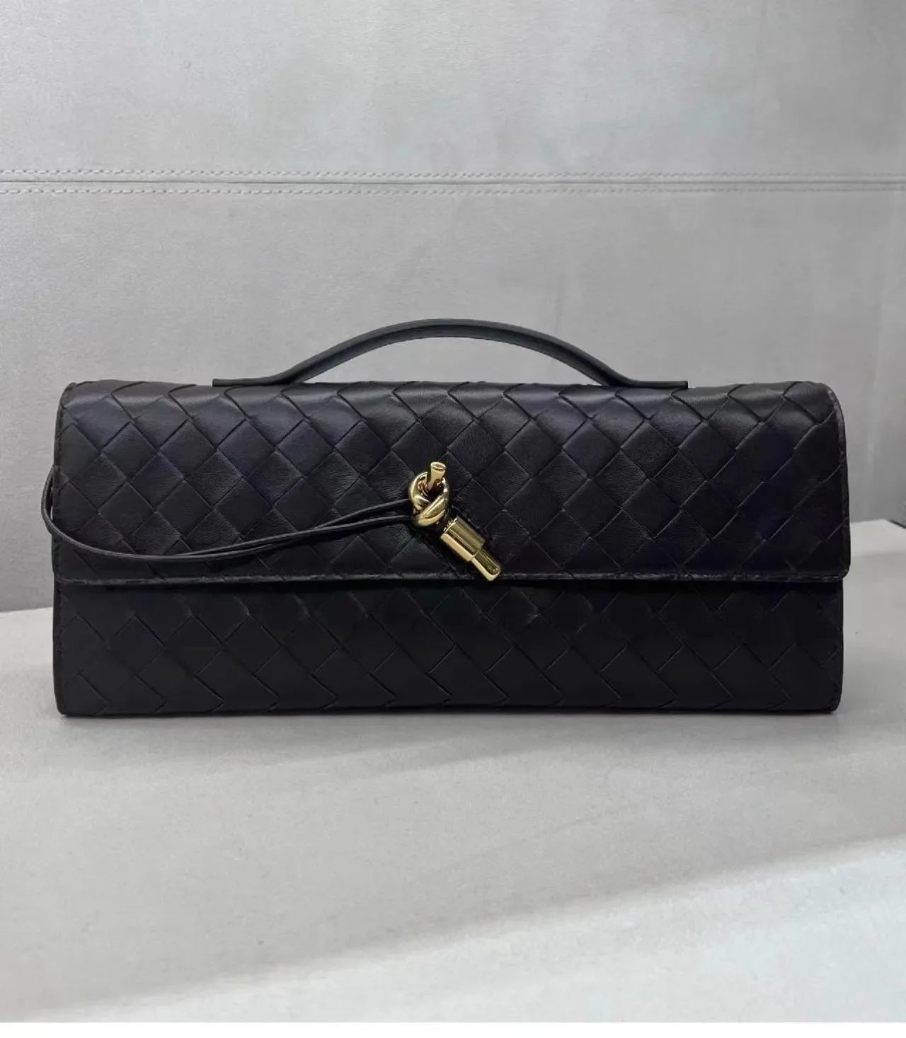 Crocodile Leather Clutch