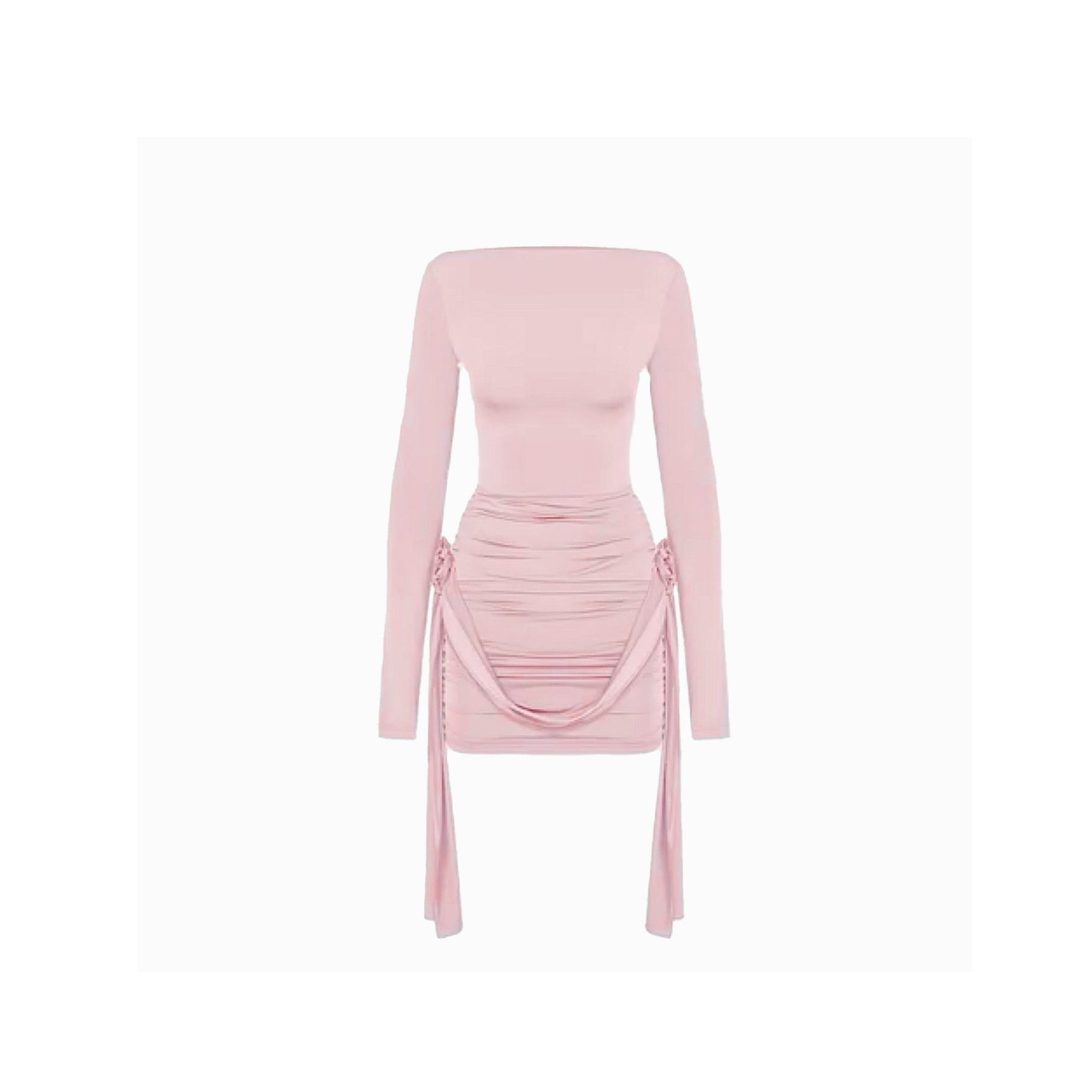 Soft Pink Jersey Dress