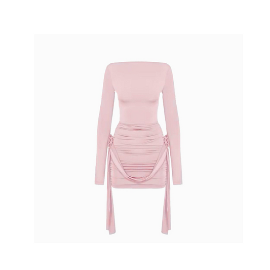 Soft Pink Jersey Dress