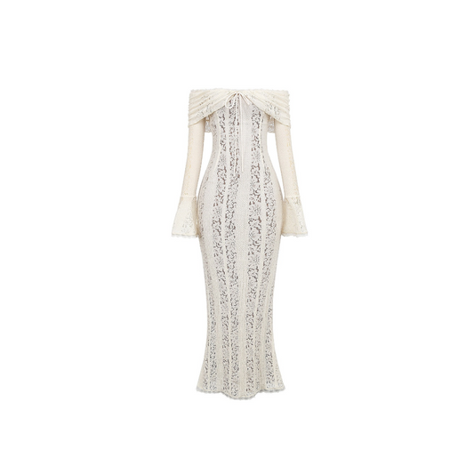 Luxe Lace Backless Dress
