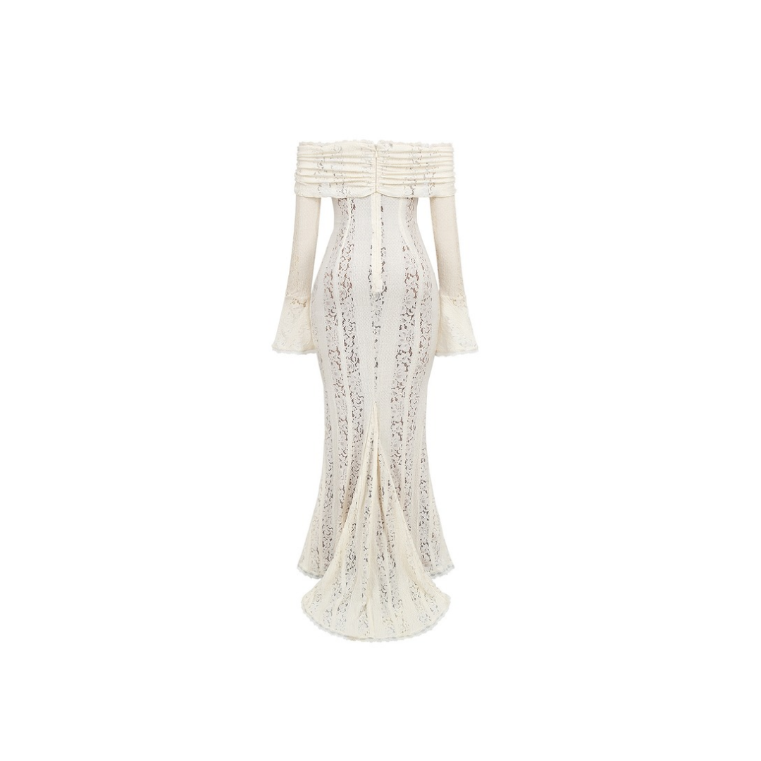 Luxe Lace Backless Dress