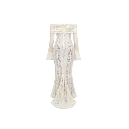 Luxe Lace Backless Dress