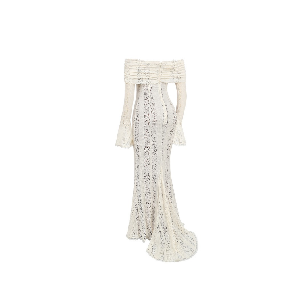 Luxe Lace Backless Dress