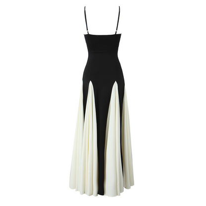 Monochrome Contrast Dress