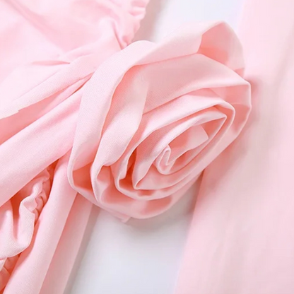 Soft Pink Jersey Dress