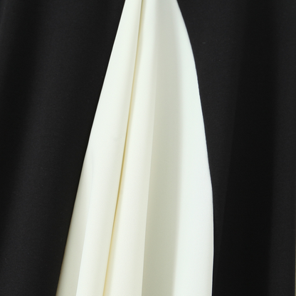 Monochrome Contrast Dress