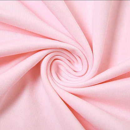 Soft Pink Jersey Dress