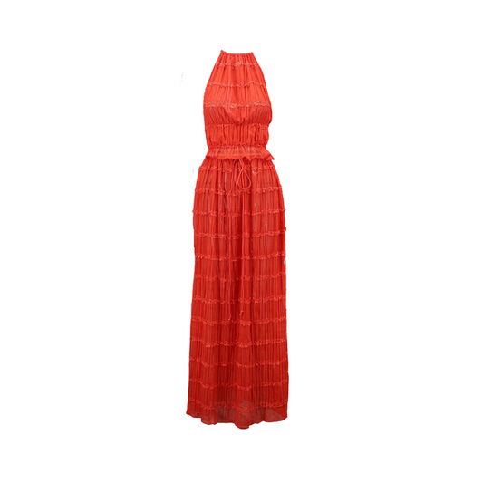 Red Boho Two-Piece Set