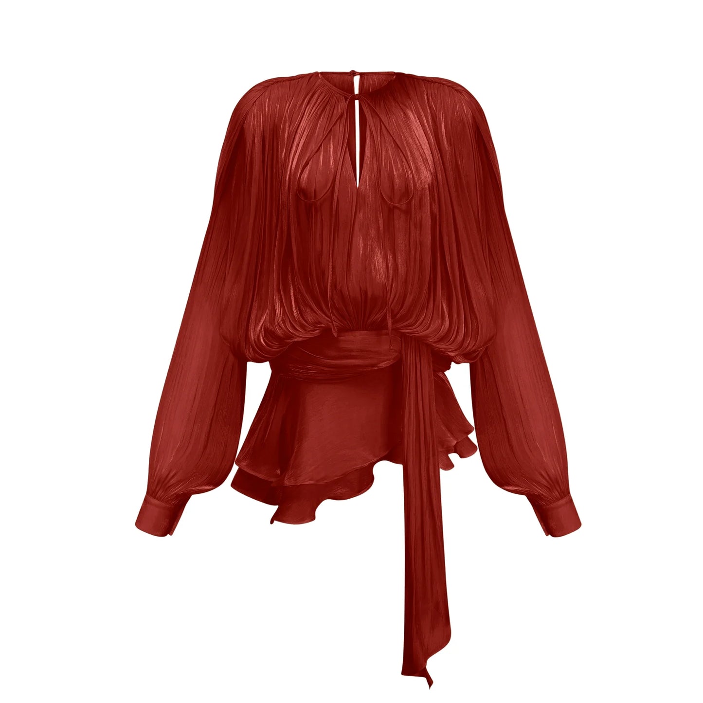 Lace-Up Sweetheart Mini Dress