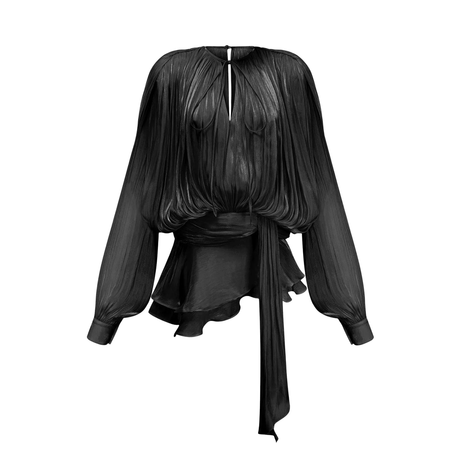 Lace-Up Sweetheart Mini Dress