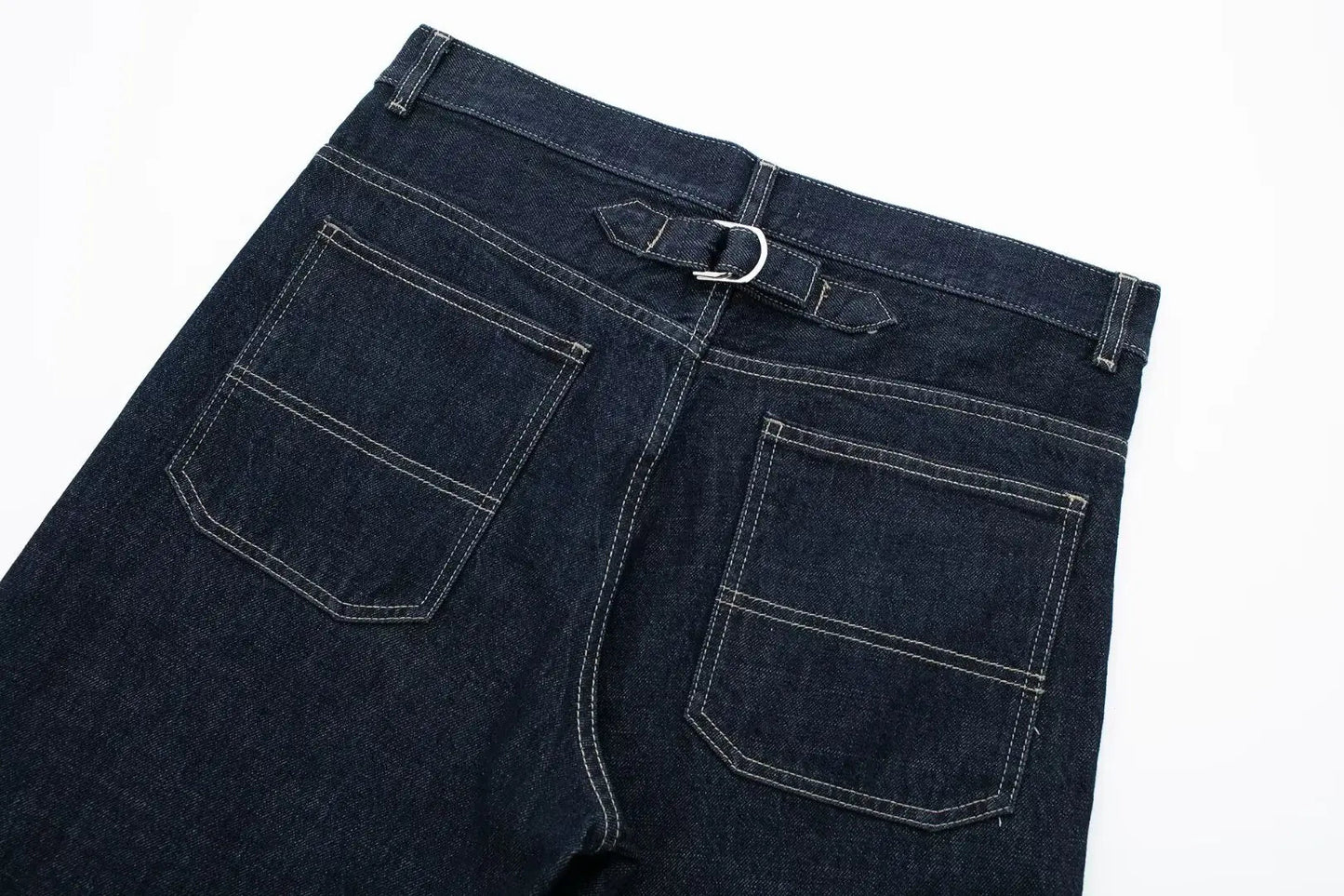 Vintage Denim Two-Piece Set