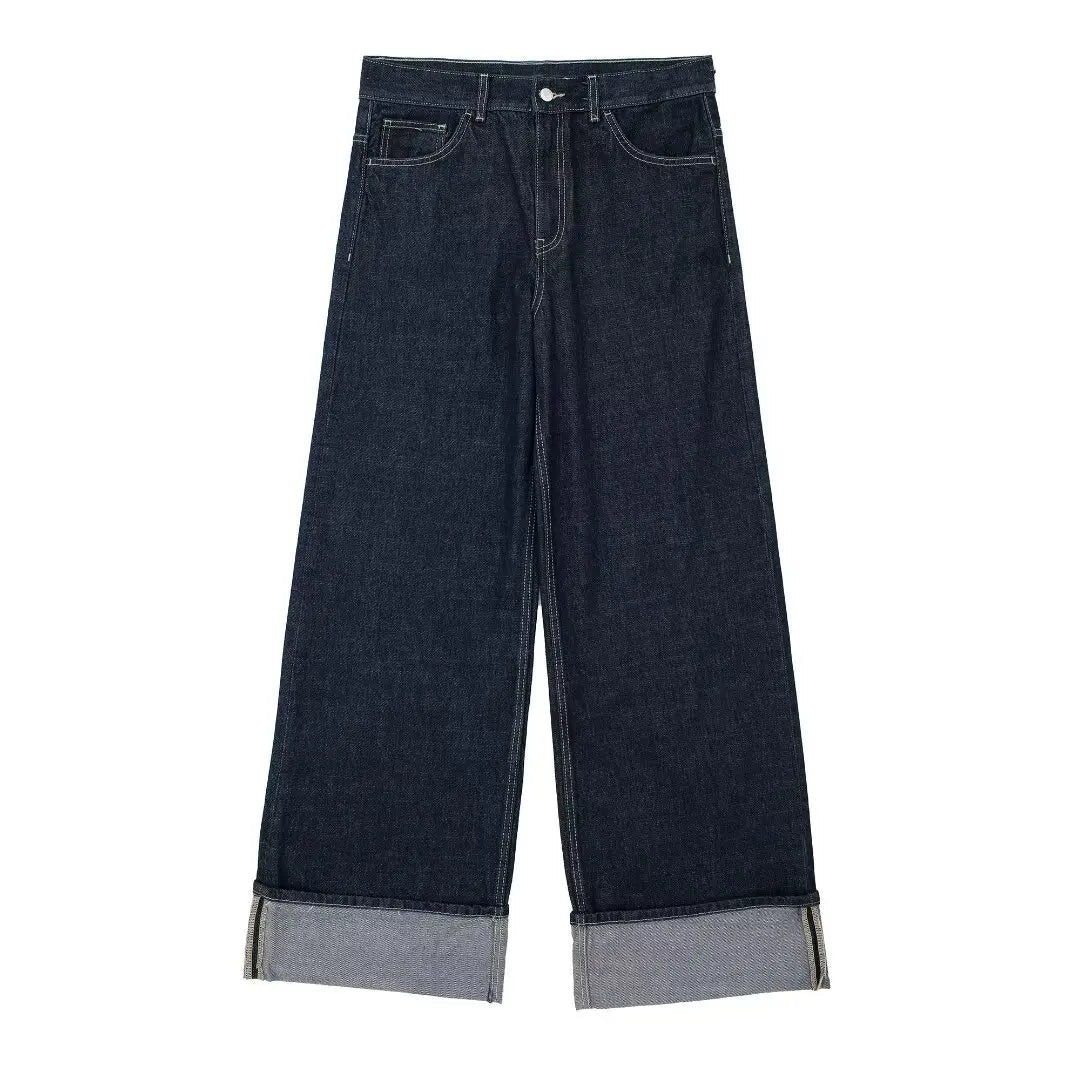 Vintage Denim Two-Piece Set