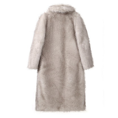 Elegance Faux Fur Coat