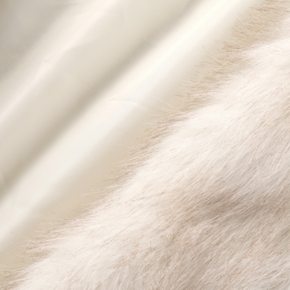 Elegance Faux Fur Coat