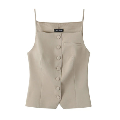 Timeless Button-Up Vest
