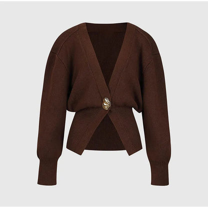 Button Knitted Cardigan