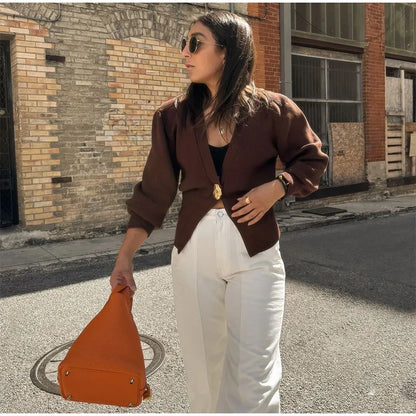 Button Knitted Cardigan