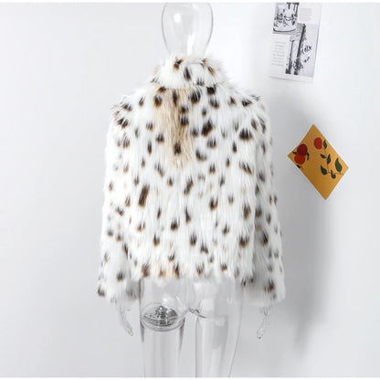 Leopard Faux Fur Coat