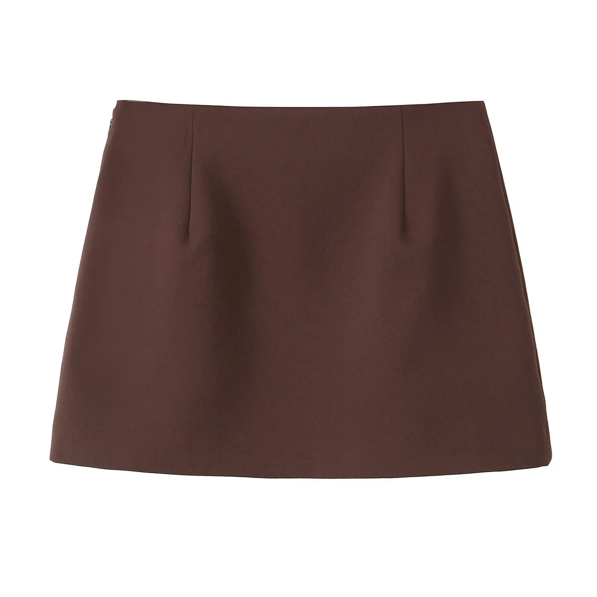 Brown Vintage Cropped Blazer Set