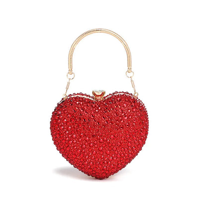 Diamond Heart Clutch