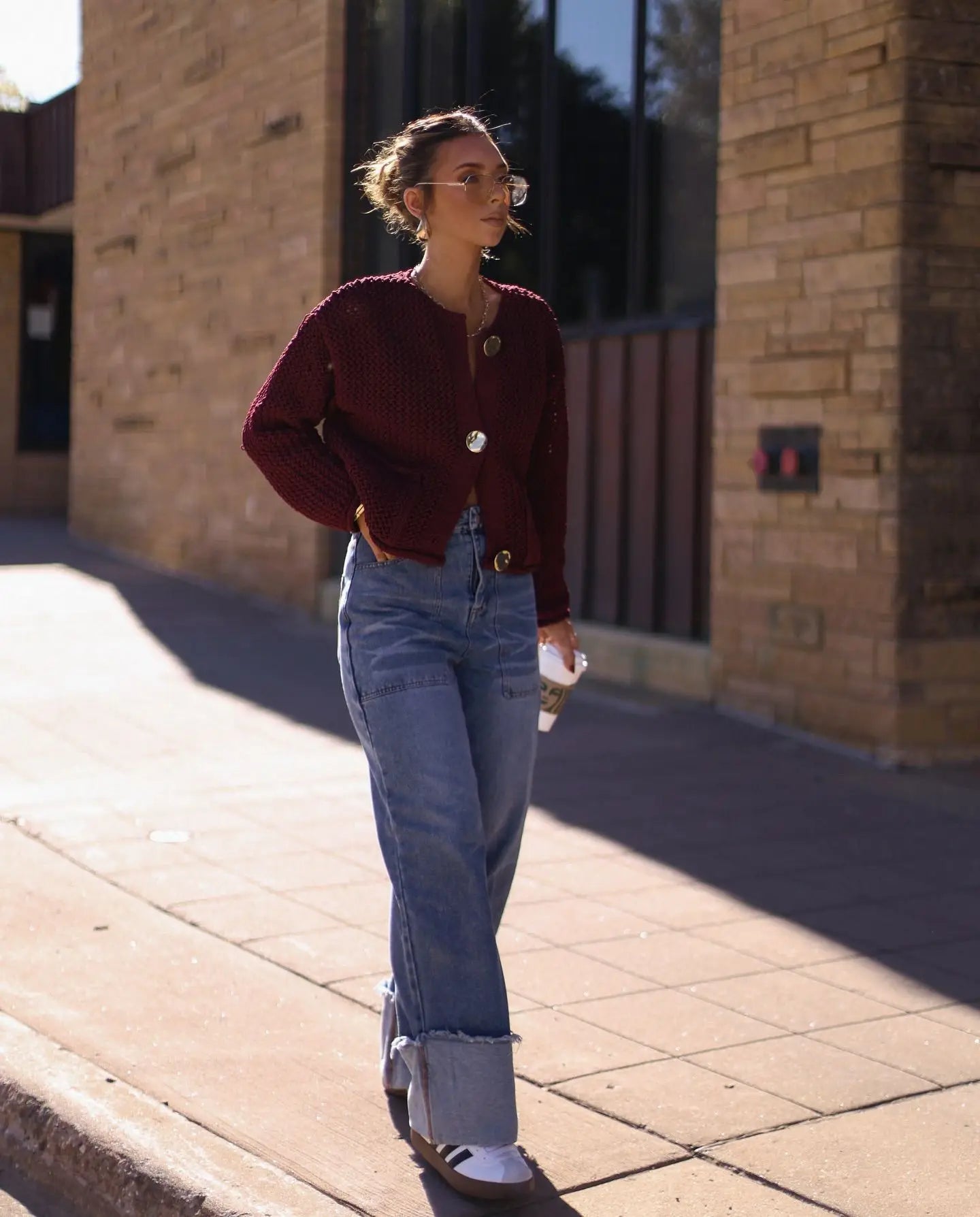 Burgundy Bliss Cardigan