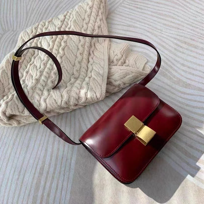 Elegant Grace Leather Handbag