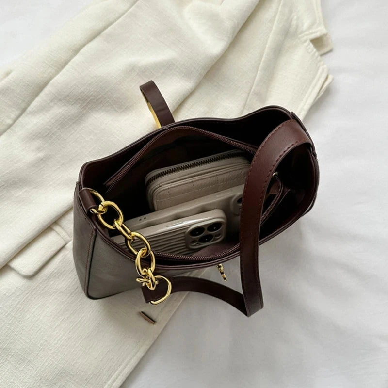 Vintage Luxe Shoulder Bag