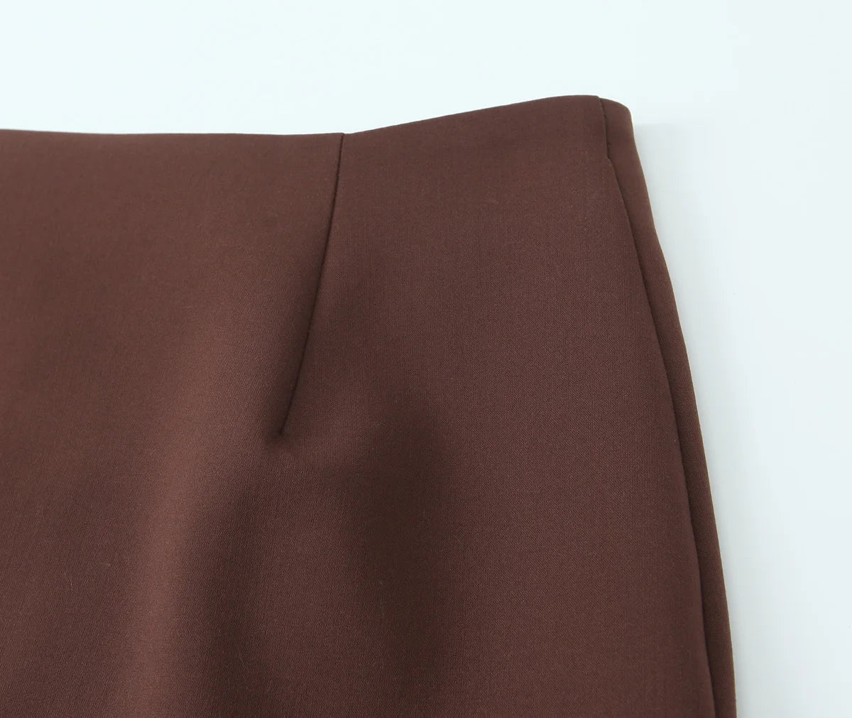 Brown Vintage Cropped Blazer Set