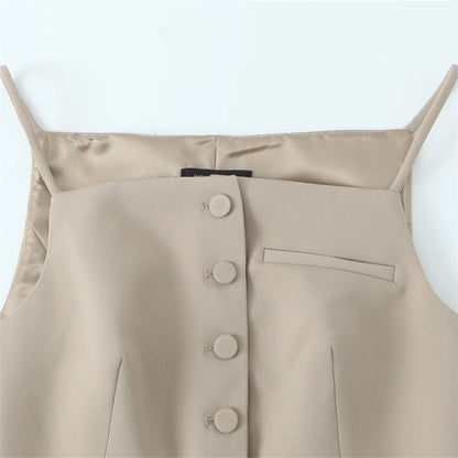 Timeless Button-Up Vest