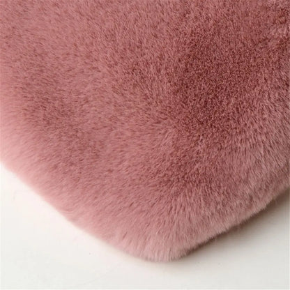 Bella Fluffy Heart Shoulder Bag