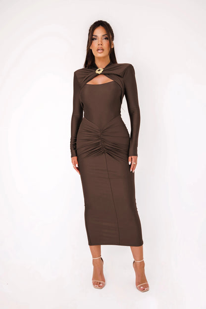 Luna Glow Bodycon Dress