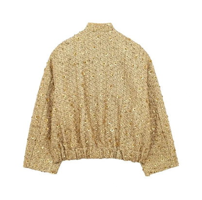 Gold Sequin Jacket