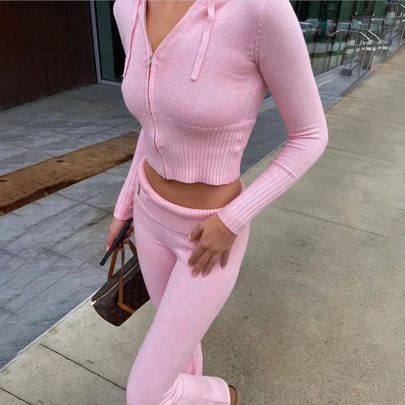 Luna Knitted Lounge Set