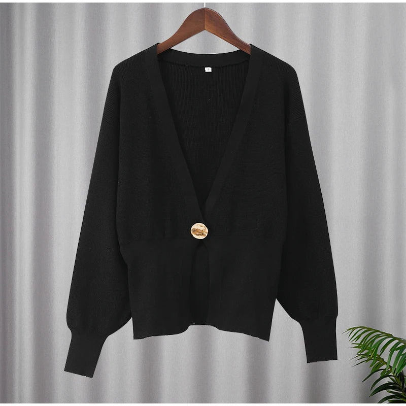 Button Knitted Cardigan