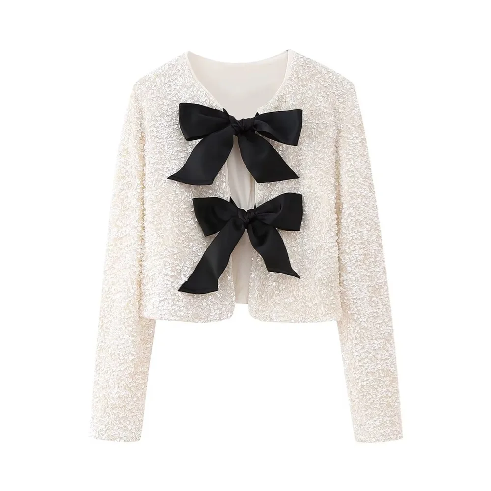 Lumi Sequin Bow Top