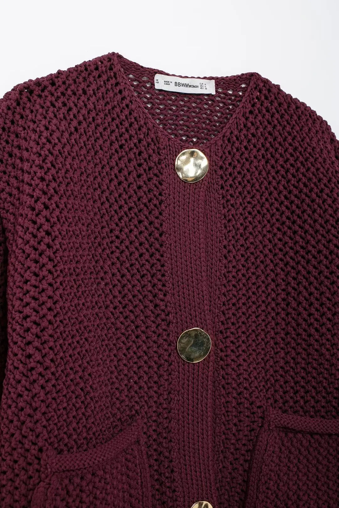 Burgundy Bliss Cardigan