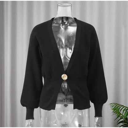 Button Knitted Cardigan