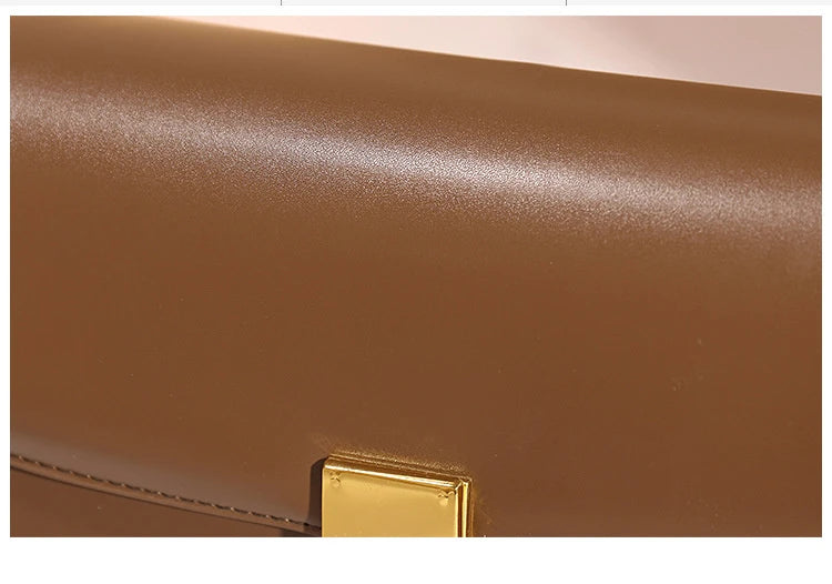 Elegant Grace Leather Handbag