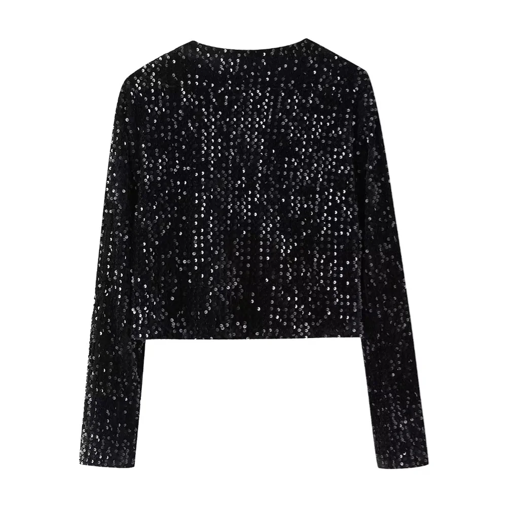 Lumi Sequin Bow Top