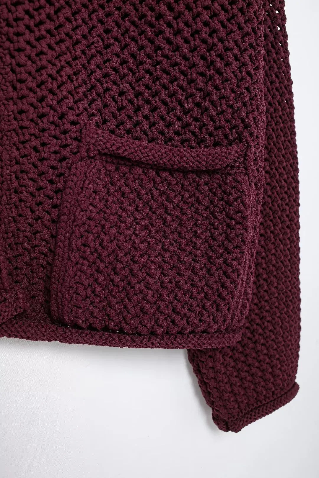 Burgundy Bliss Cardigan