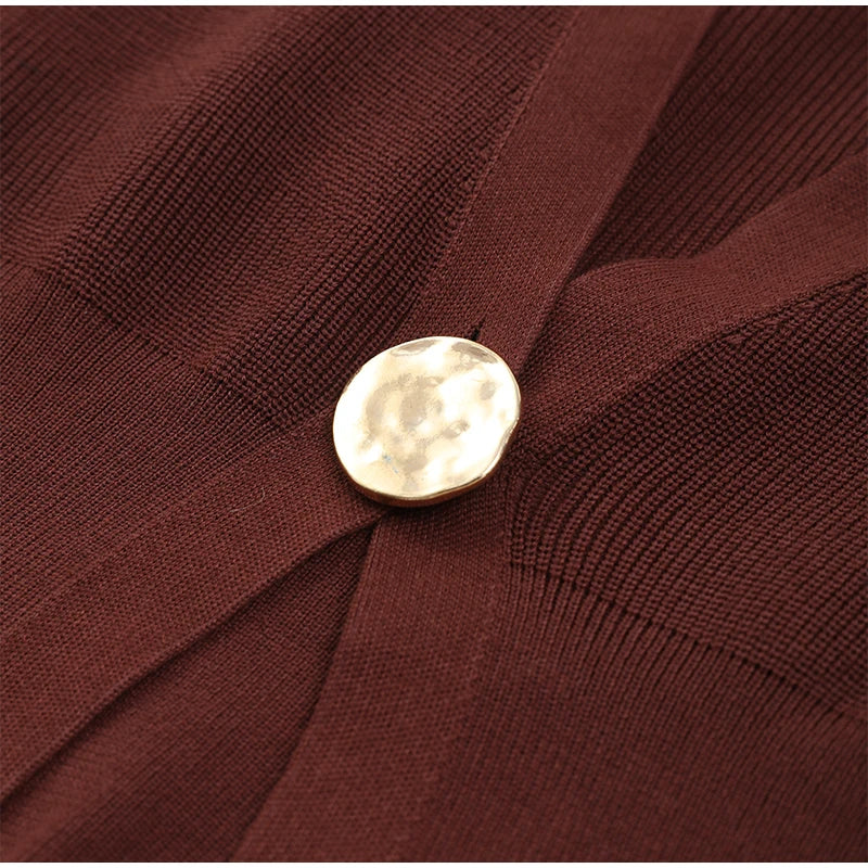 Button Knitted Cardigan