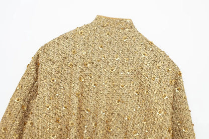 Gold Sequin Jacket